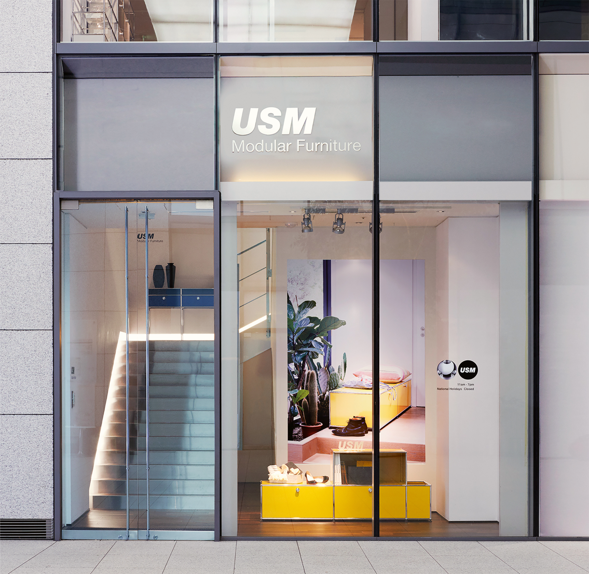 USM Modular Furniture | Grand Tour of Switzerland in Japan