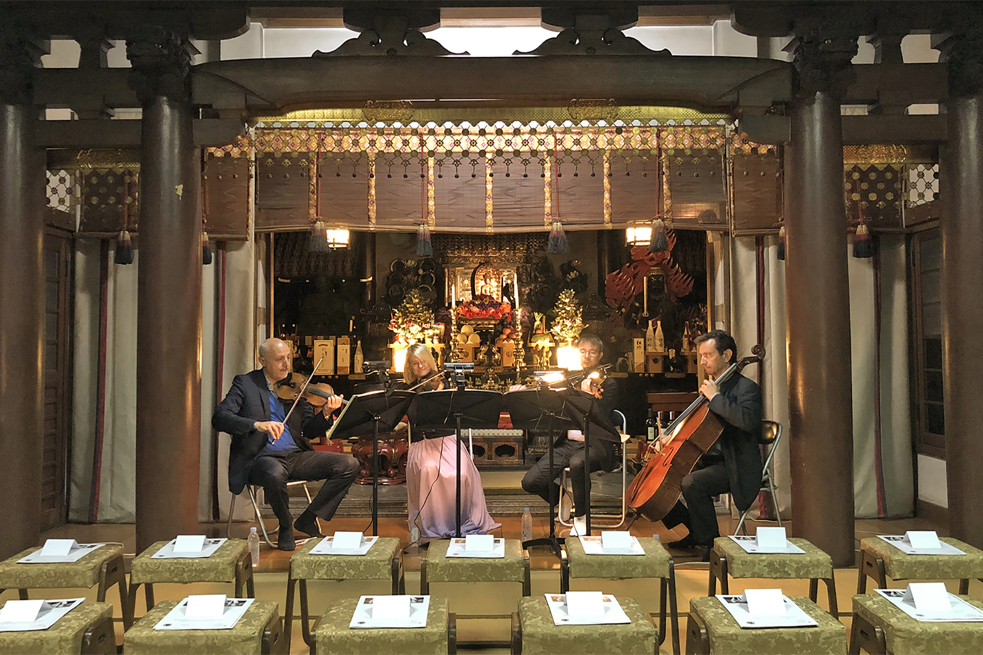Station 2  |  Swiss Classical Music at Honsen-ji Temple